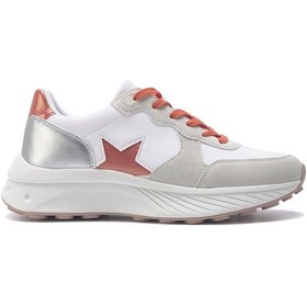 Resim Nine West Leop 3fx Beyaz Kadın Spor Ayakkabı 