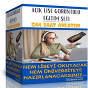 Resim Açık Lise Tüm Dersler Görüntülü Eğitim Seti - Enine Boyuna Eğitim Enine Boyuna Eğitim