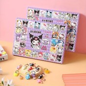 Resim 40 Parça Kuromi Gizemli Sürpriz Kutusu - Sanrio Şanslı Gizem Kutusu, Rastgele Sevimli Kolye Uçları ile Kuromi, Hello Kitty, Melody Arkadaşlar için Doğum Günü, Parti, Sevgililer Günü, Şükran Günü, İdeal Hediye ve Ev Dekorasyonu, Tatil Ödülleri İçin Harika 