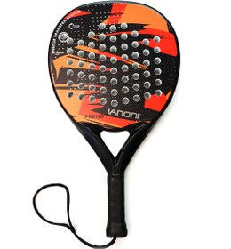 Resim Karbon Fiber Padel Raketi Kırmızı 