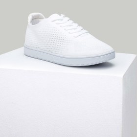 Resim Beyaz Kumaş Kadın Sneaker 