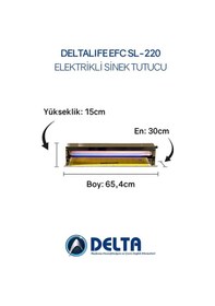 Resim Sinek Öldürücü Ve Güve Öldürücü Uv Lambalı Tavan Tipi Sl-220 