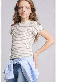 Resim Defacto 26y801002574 Gri Kız Çocuk T-shirt B6692a8/gr449 Gri 
