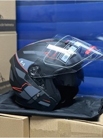 Resim Palas Motor Güneş Gözlüklü Jk Güneş Gözlüklü Yarım Kask / Ece Sertifikalı 