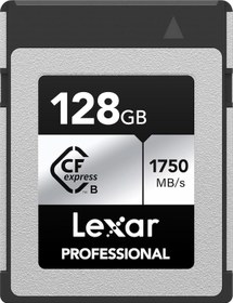 Resim Lexar 128gb Profesyonel Cfexpress Tip B Gümüş Serisi Hafıza Kartı 