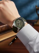 Resim SPECTRUM PREMİUM Yeni Sezon Suni Deri Kordon Roma Rakam Detaylı Erkek Kol Saati 