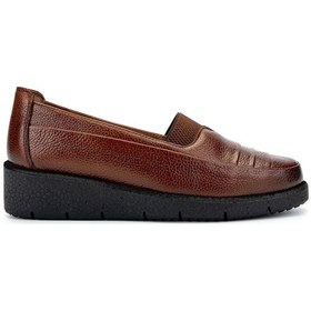 Resim Tamer Tanca Kadın Hakiki Deri Koyu Taba Casual Ayakkabı 1095 0121 Bn Ayk Y25 K.taba Koyu Taba 