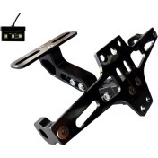 Resim Katlanır Plakalık Cnc Ledli Siyah 