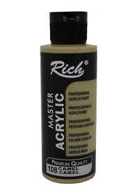 Resim Rich 120 Cc Akrilik Boya - Camel 108 