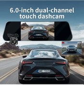 Resim Motion003 6.0" Dokunmatik Ekran 1080p Hd Araç Kamerası 128gb Gece Görüşü Geniş Açı 
