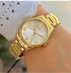 Resim Fa.ft.1.126 Frank Alex Çelik Kordon 30 Mt Suya Dayanıklı Yeni Sezon Şık Tasarım Kadın Kol Saati 