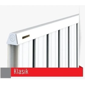 Resim Alurad Alüminyum Panel Radyatör Klasik 600X16 Dilim Ral 9010 Radyatör 