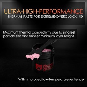 Resim Genel Markalar Grizzly 33.84gr Kryonaut Extreme Yüksek Kaliteli Termal Macun (TG-KE-090-R) 