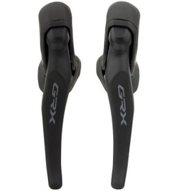 Resim Shimano Grx St-rx600+br-rx400 2x11v Hidrolik Disk Vites Fren Takımı Ön/arka Siyah 