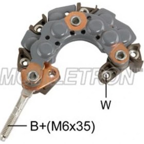 Resim Mobiletron DİYOT TABLASI NIPPON DENSO TİPİ (83 MM) (W) 