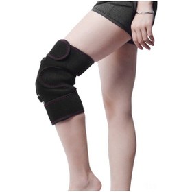 Resim Jokmae Sıcaklık Ve Titreşimli Diz Koruyucu - Neopren + Karbon Fiber - Avrupa Standartı Adaptörlü Çok Renkli Diğer 