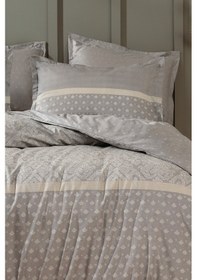 Resim Yataş Ranforce Amora Tek Kişilik Nevresim Seti Gri 