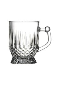 Resim Paşabahçe 6'Lı İstanbul Kulplu Çay Bardağı 55871 Şeffaf 