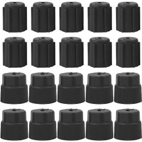 Resim Neevoyu 20 Adet/set R134a Klima Bakımı Valf Kapağı, 10 Adet Yüksek Basınç 16mm + 10 Adet Düşük Basınç 13mm , Plastik, Evrensel Uyum, Basınç Ve Korozyon Dayanıklı 
