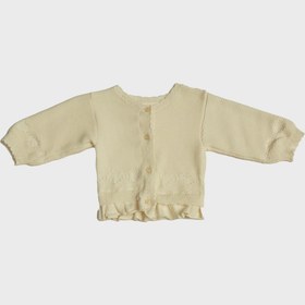 Resim Layette BG Store Kız Bebek Beyaz Hırka 