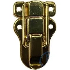 Resim Sandık, Kutu Klipsi, Ön Kilidi - 48X30MM, Altın, 1 Adet ( Lisinya ) 