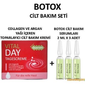 Resim Quartett Collagen Içeren Gündüz Kremi 50 ML + Botx Ampul 2 M X 3 