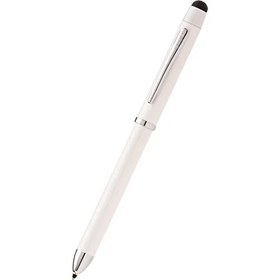 Resim Tech3 Multifonksiyonlu Kalem Stylus Beyaz- Krom At0090-9 