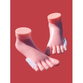 Resim Silikon Serçe Parmak Kemik Koruyucu Bunyon 