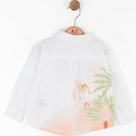 Resim Kız Bebek Arrakıs Gömlek Ekru 