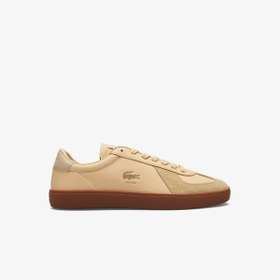 Resim Lacoste Baseshot Pro Erkek Bej Sneaker 