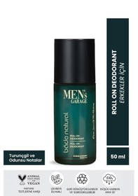 Resim Bade Natural Men's Garage Roll On Deodorant 50 Ml 