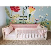 Resim Köşk_Mobilya Montessori Doğal Ahşap Çocuk Yatak Ahşap Yatak Müşteri Memnuniyet 