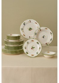 Resim Emsan Majestic 24 Parça 6 Kişilik Yemek Takımı Renkli 