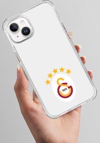 Resim Galatasaray 5 Yıldız Arma Telefon Kılıfı - iPhone 14 