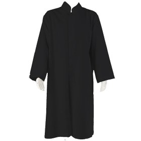 Resim Cübbe Imam Cübbesi. Namaz Cübbesi. Sade Siyah Renk (551154269) 