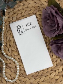 Resim Baskılı Özel Gün Peçetesi | 20 Adet Kişiye Özel Desenli – Düğün, Nişan, Söz ve Davetler İçin 