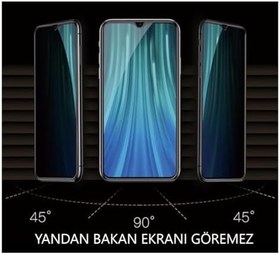 Resim Casper F30 Mat Hayalet Privacy Tam Kaplayan Kırılmaz Cam Seramik Nano Ekran Koruyucu 