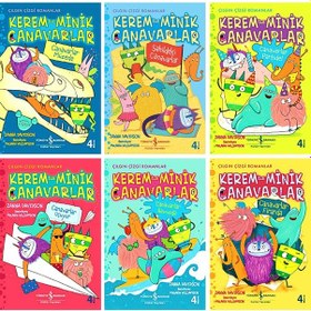 Resim Sevilen-kerem İle Minik Canavarlar Serisi 6 Kitaplık Set - Zanna Davidson 