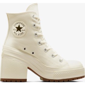 Resim Converse Chuck 70 De Luxe Heel Kadın Krem Platform Sneaker.286 