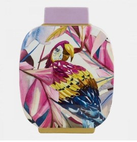 Resim Savana Kavanoz Porselen 27x15x38 Cm Renkli 