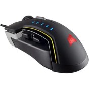 Resim Corsair Gaming Glaive RGB Alüminyum Optik 16000DPI Siyah Oyuncu Mouse (CH-9302111-EU) 