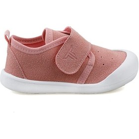 Resim Techsport Anzu Bebek Patik Ev/Kreş/Anaokulu Ayakkabı TS1001P-PUDRA Pembe 