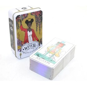 Resim Efe Avm Modern Witch Metal Kutulu Tarot Kartı ALK2769 - Lisinya 