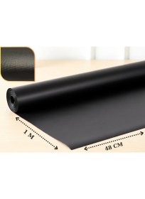 Resim Almital Mobilya Aksesuarlari Almital 48 cm x 1metre Siyah Kumaş Desenli, Çekmece İçi Kaydırmaz Halı, Dolap içi raf örtüsü 