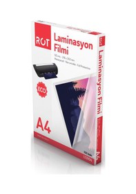 Resim A4 Laminasyon-Pres Kaplama Film 100 Lü 125 mic. 