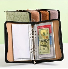 Resim Willowhaven Bolony A5 Kabartmalı Yeşil Fermuarlı Klasör Ev Ofis Çok Amaçlı Organizer Yeşil 