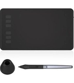Resim Huion H640P Grafik Tablet Siyah Ekran ile Yüksek Performans ve Kolay Bağlantı Özellikleri 