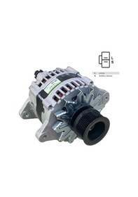 Resim 24v Alternatör Dinamo Hıtachı Tipi 80 A Isuzu Nlr 85/npr 75/nqr 15 4hk1/4jj1 Motor 