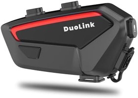 Resim X02 İnterkom Bluetooth 6 Kişi Grup Motosiklet Kulaklık Müzik Paylaşımı Kask Intercom Sesli Yanıt 