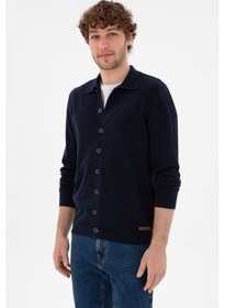 Resim U.s. Polo Assn. Erkek Lacivert Hırka Triko 50298272-vr033 Lacivert 